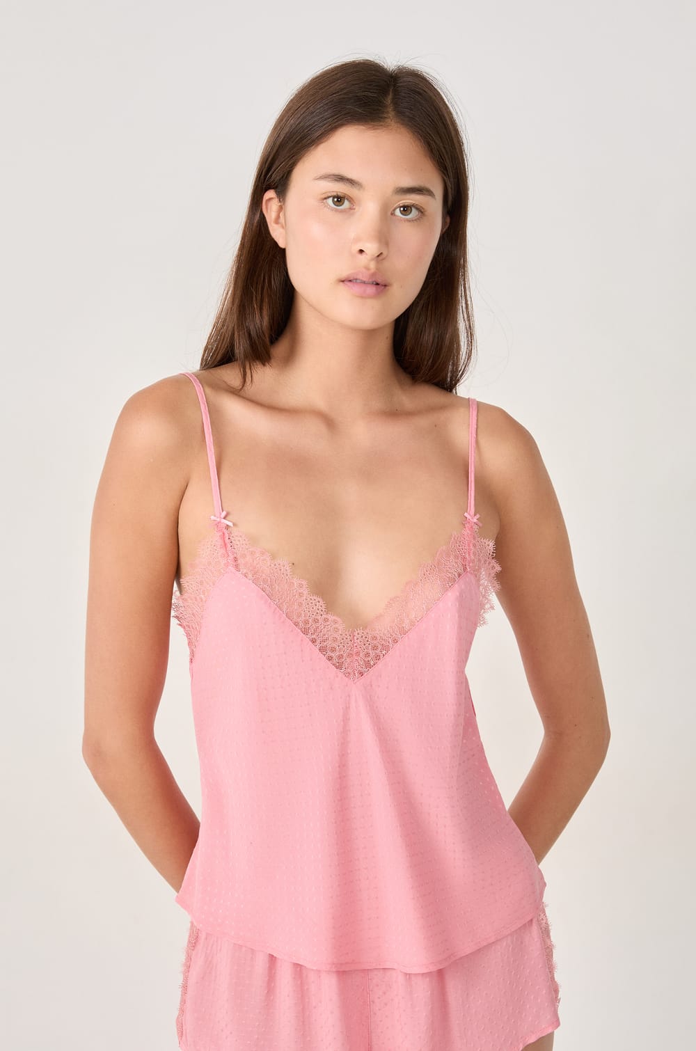 Lace Detail Camisole;${refinementColor}