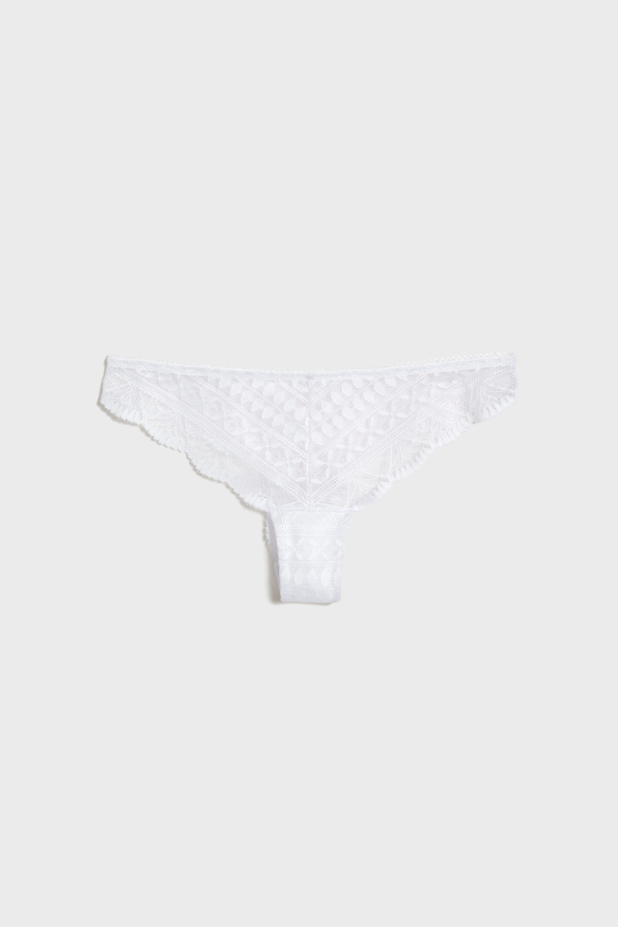 Lace Tanga - IDOLE - BLANC - ETAM