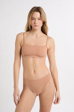 High-leg Microfiber Tanga;${refinementColor}