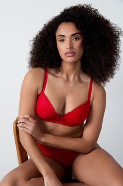 Bra No. 5 - The Lightly Lined Plunge Bra;${refinementColor}