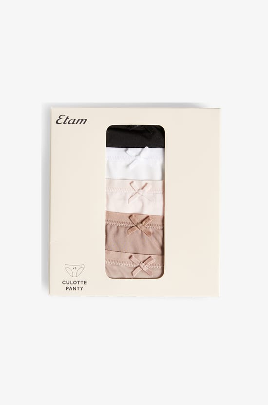 Pack of 5 Microfibre Briefs;${refinementColor}