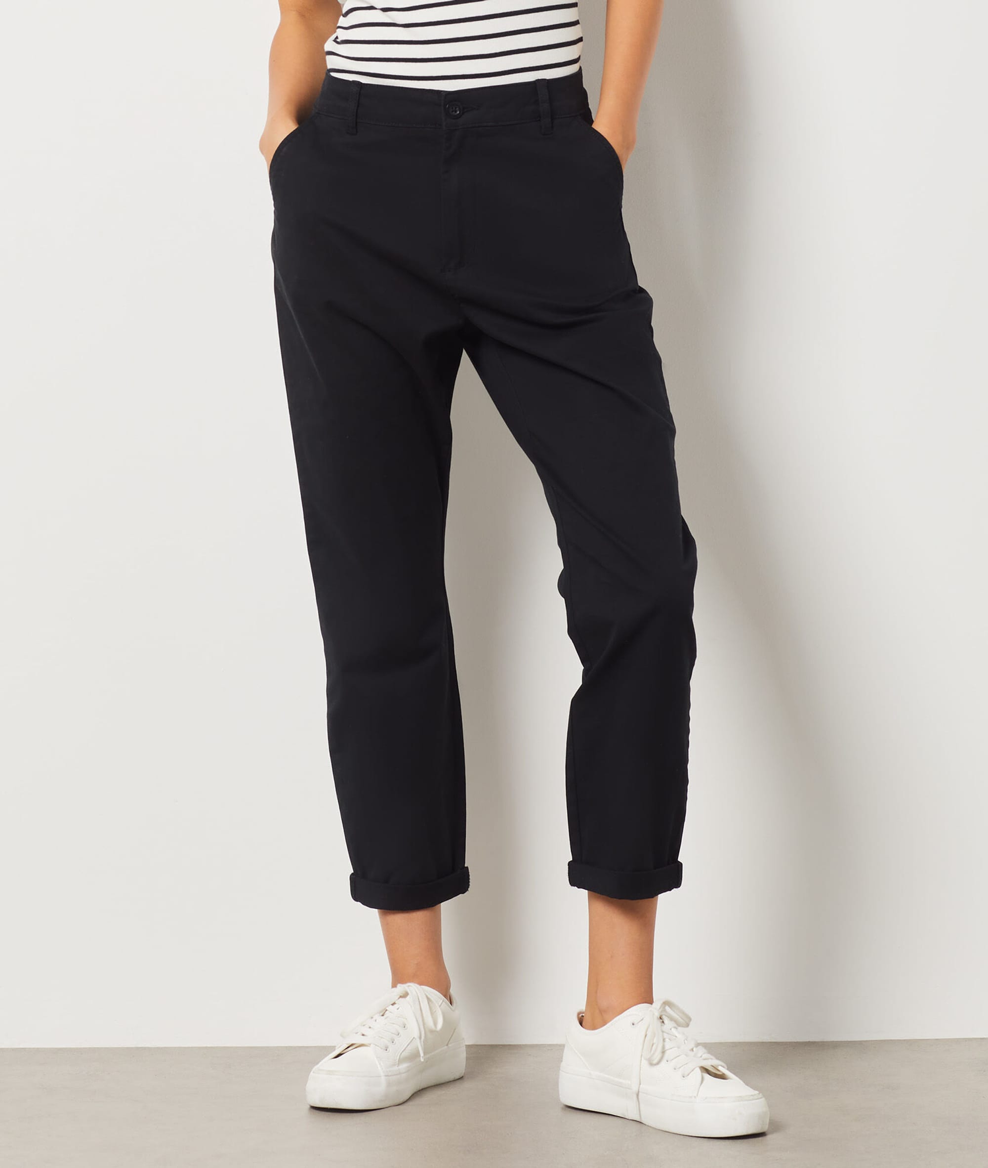 Pantalon Chino Carotte En Lin - Marque LPB WOMAN - Taille 40 - Neuf Avec étiquettes - Couleur Doré/marron Métallisé