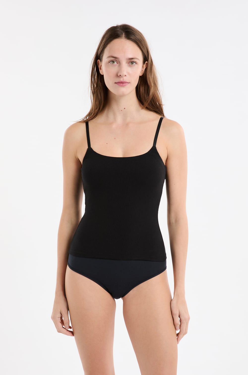 Camisole with Built-in Bra;${refinementColor}