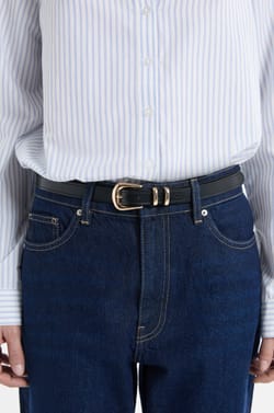 Ceinture en cuir;${refinementColor}