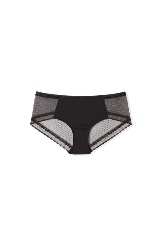 Boyshort with Lace Details;${refinementColor}