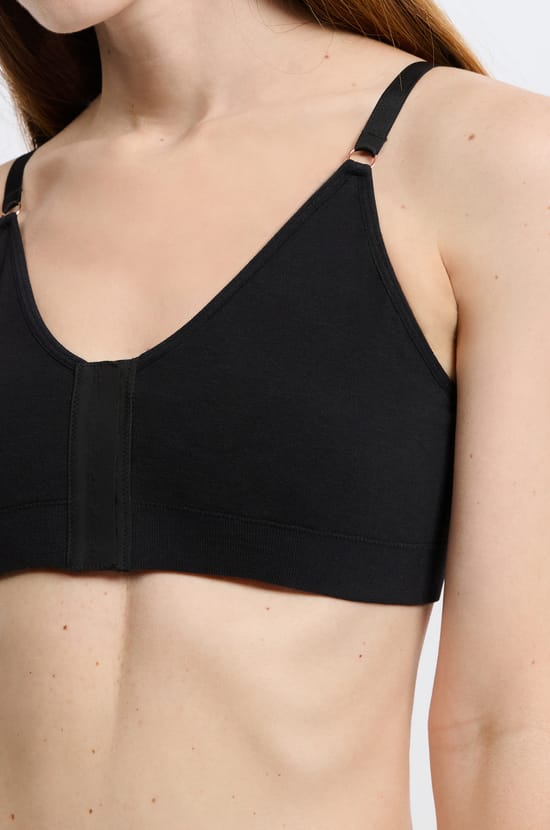 Post-mastectomy Cotton Bralette;${refinementColor}