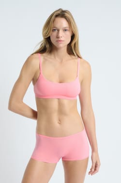 Brassière sans armatures en microfibre;${refinementColor}