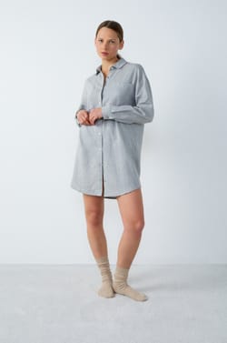 Linen Nightshirt;${refinementColor}