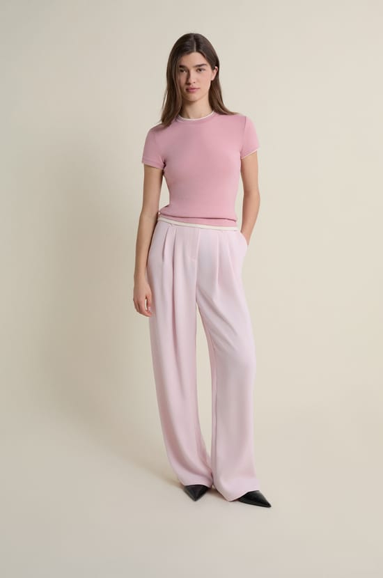 Tshirt manches courtes col rond;${refinementColor}