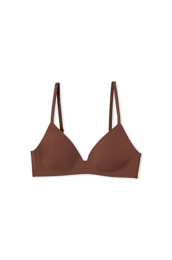 Soutien-gorge coques fines sans armatures;${refinementColor}