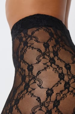 Legginsy koronkowe;${refinementColor}