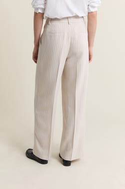 Broek met strepen;${refinementColor}