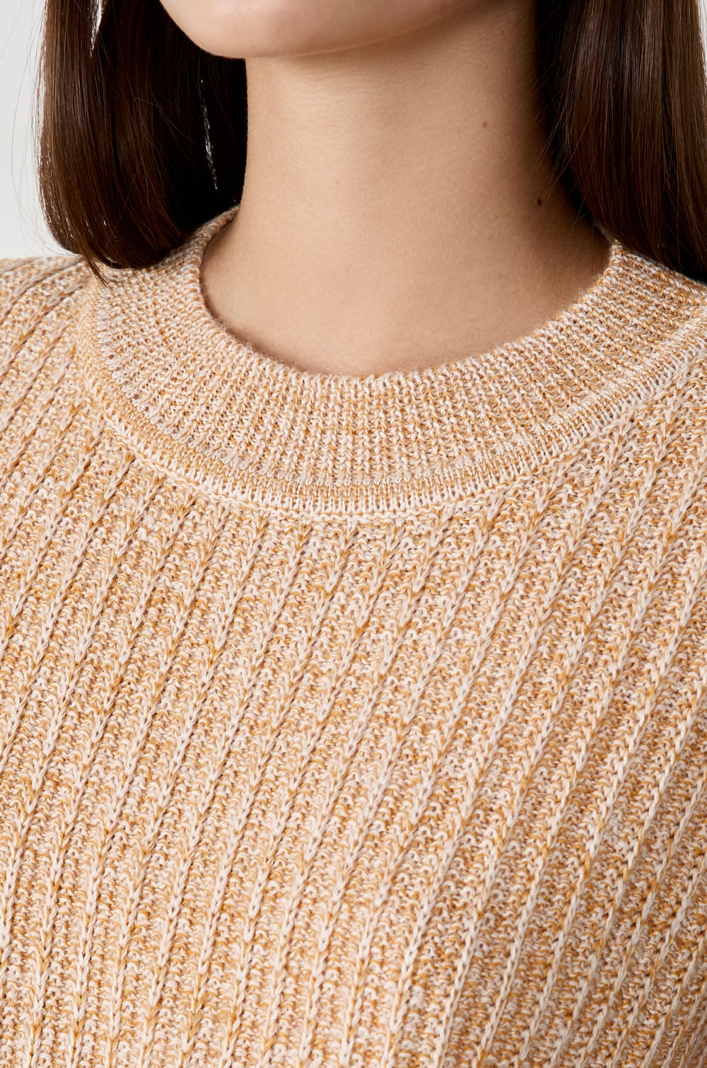 Pull manches courtes;${refinementColor}