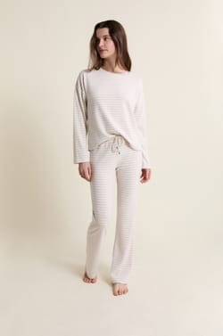 Pantalon de pyjama &agrave; rayures;${refinementColor}