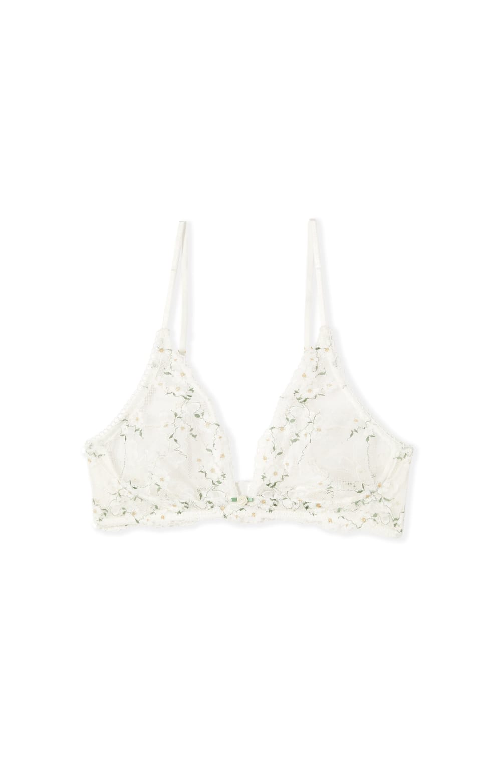 Soutien-gorge triangle en dentelle;${refinementColor}