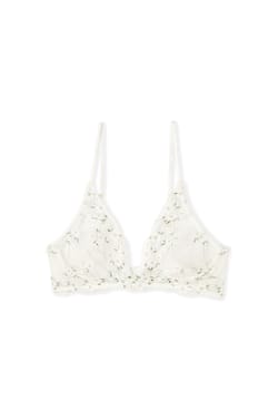 Soutien-gorge triangle en dentelle;${refinementColor}