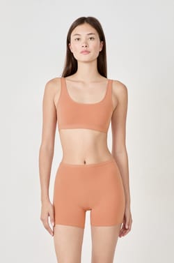 Soutien-gorge brassi&egrave;re r&eacute;versible en coton biologique extensible;${refinementColor}