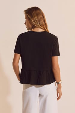 T-shirt manches courtes en coton;${refinementColor}