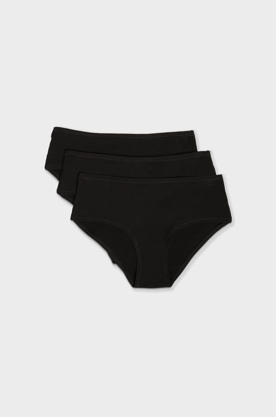 Lot de 3 shortys en coton;${refinementColor}