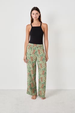 Pyjama-Hose mit Print;${refinementColor}