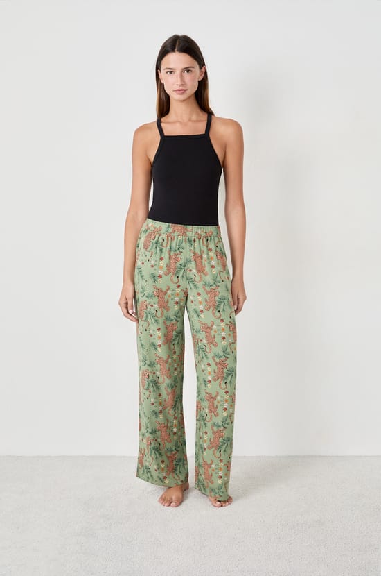 Pyjama trousers with patterns;${refinementColor}