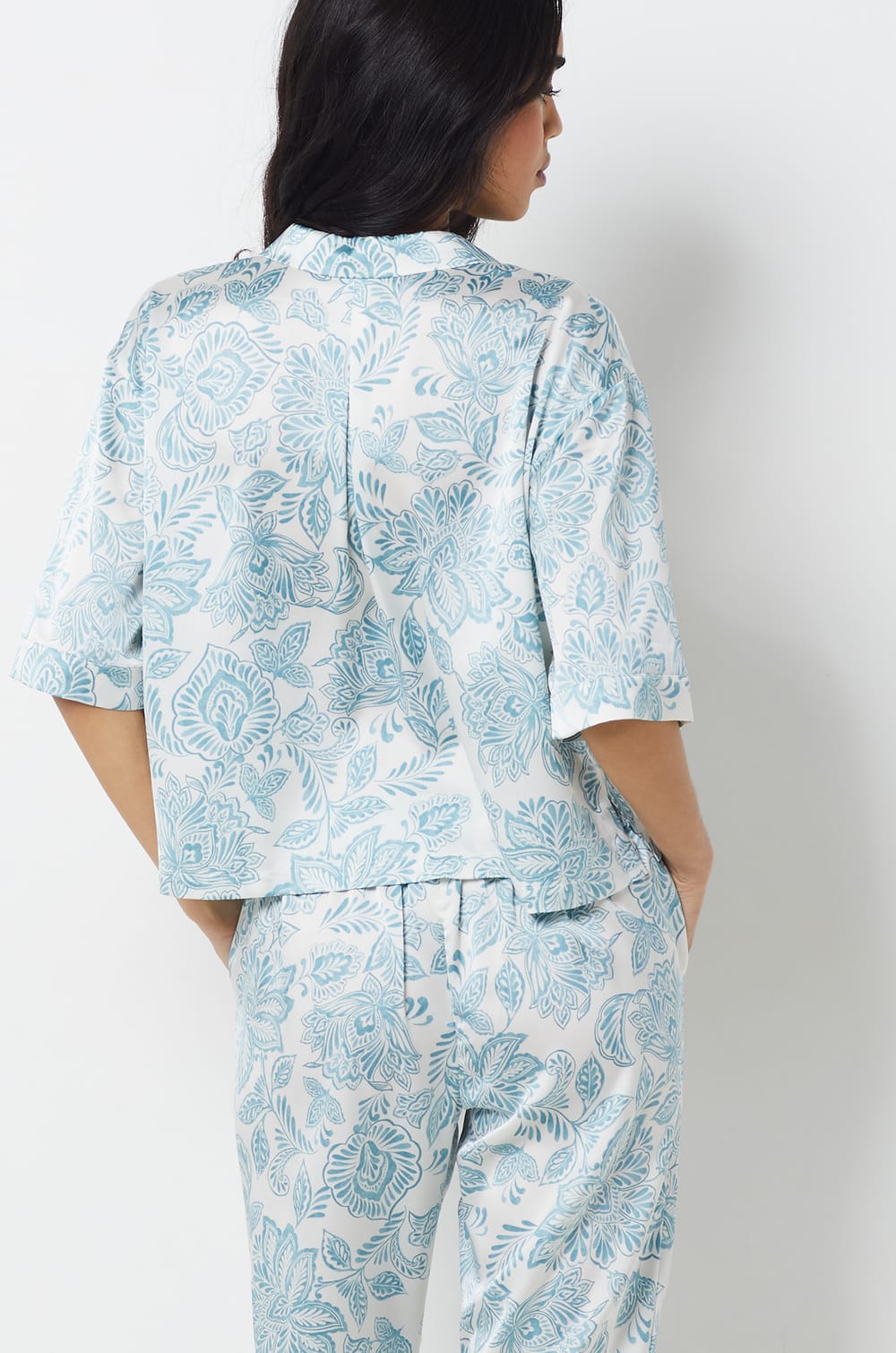 Pyjama Fille Manches Longues Imprimé Pâques Mignon – Ensemble Haut + Pantalon Jogging Confortable Pour Enfants
