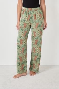 Pyjama-Hose mit Print;${refinementColor}