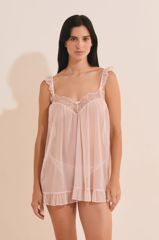 Nuisette transparente;${refinementColor}