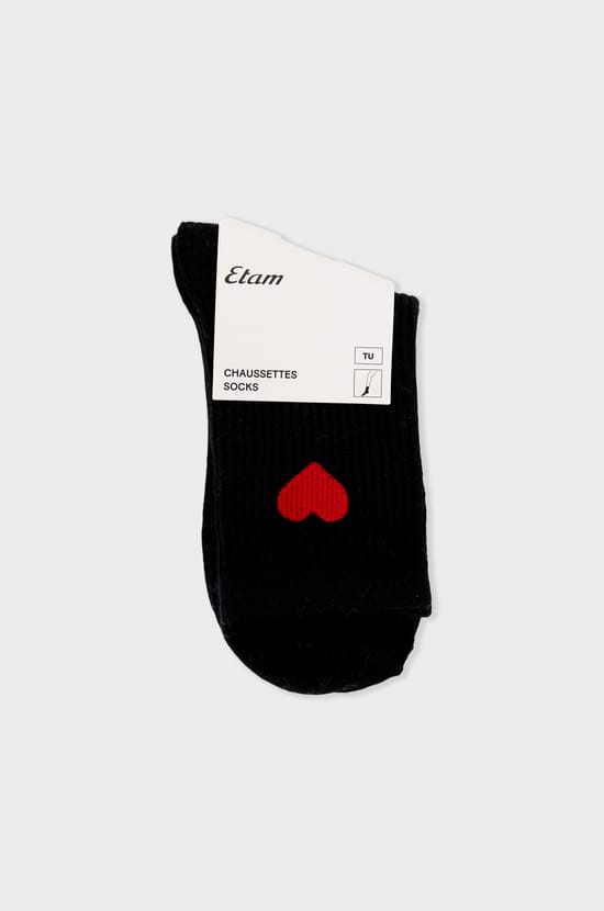 Chaussettes effet côtelé;${refinementColor}