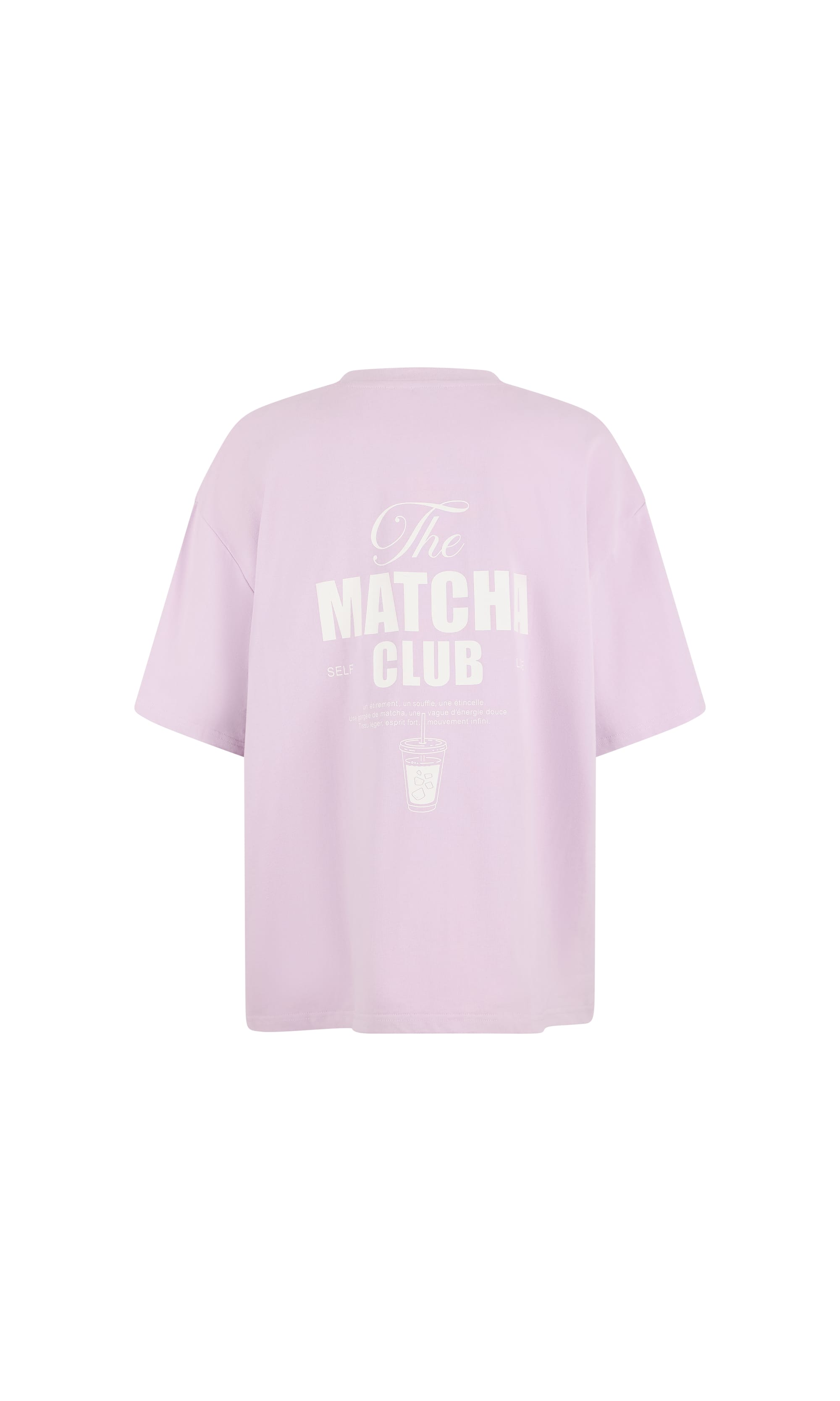 Oversized T-shirt with writing - ACTIVE - LILAS - ETAM