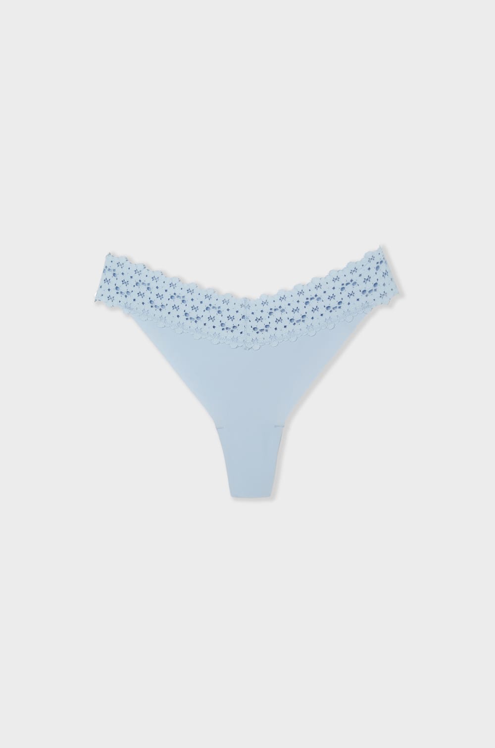 Microfibre and Lace Tanga;${refinementColor}