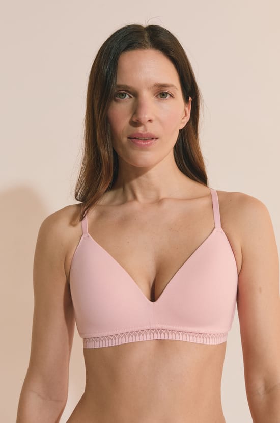 Wireless Lightly Lined Cotton Bra;${refinementColor}