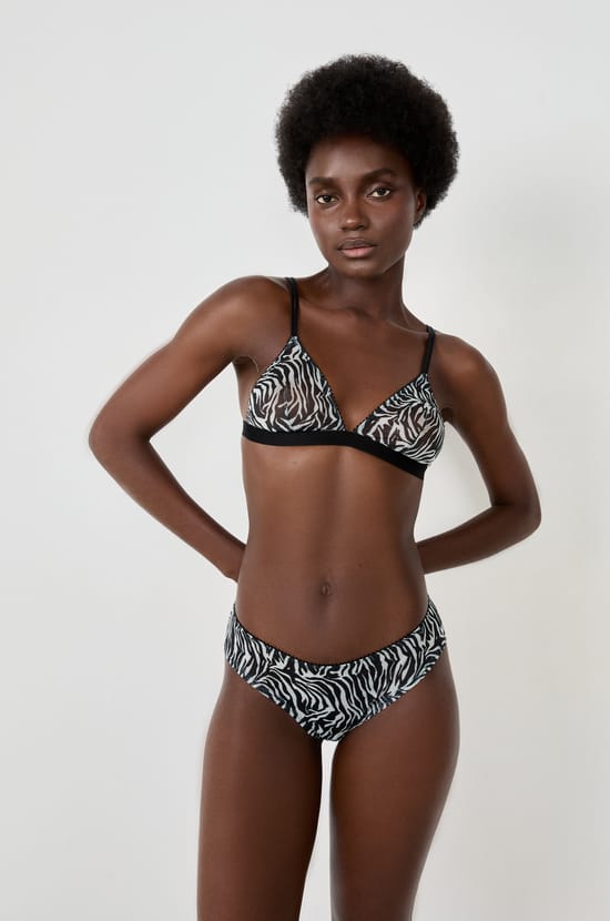 Zebra Tulle Hipster;${refinementColor}