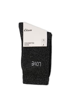 Chaussettes paillet&eacute;es avec coton;${refinementColor}