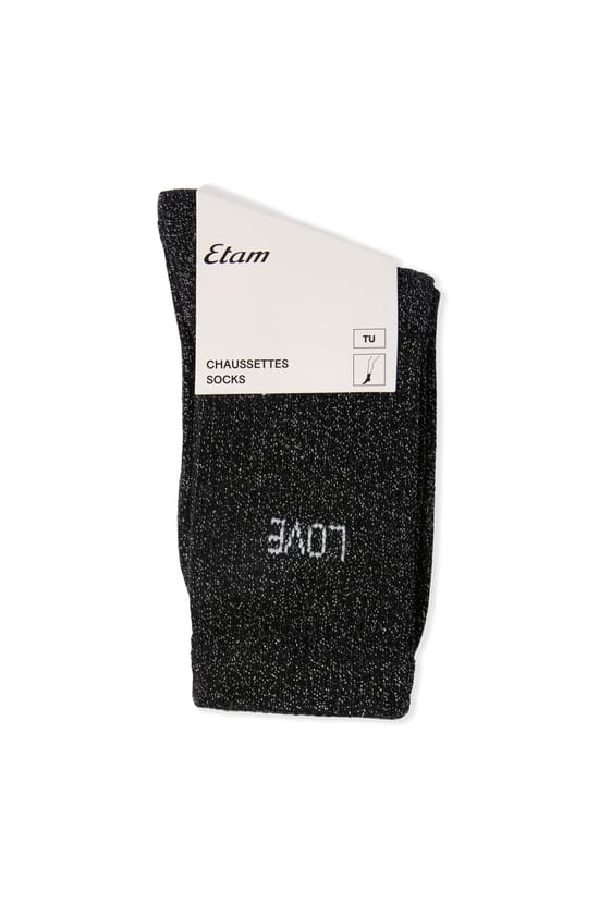 Chaussettes paillet&eacute;es avec coton;${refinementColor}