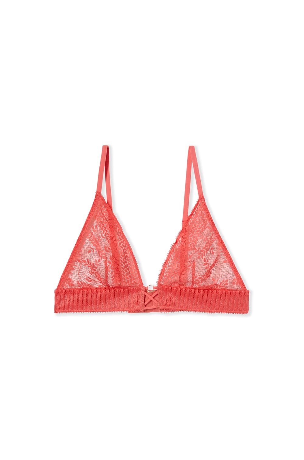 Soutien-gorge triangle en dentelle;${refinementColor}