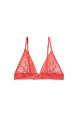 Soutien-gorge triangle en dentelle;${refinementColor}