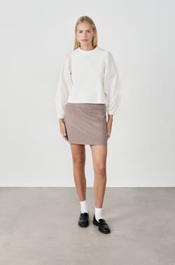 T-shirt manches longues col rond;${refinementColor}