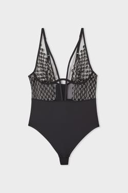 Bodysuit with embroidery;${refinementColor}