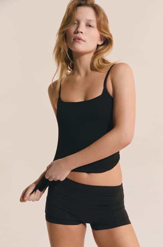 Camisole with Built-in Bra;${refinementColor}