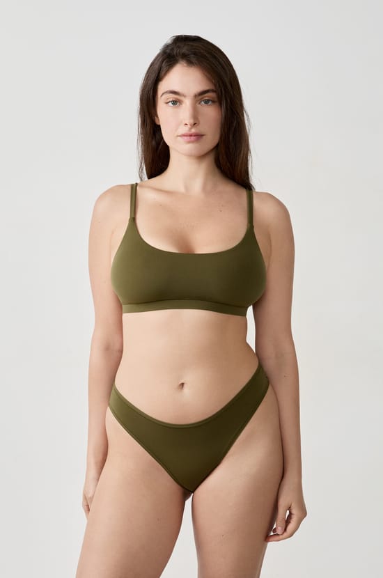 Microfiber Bralette;${refinementColor}