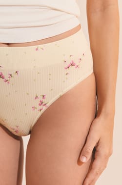 Culotte midi &agrave; motifs;${refinementColor}