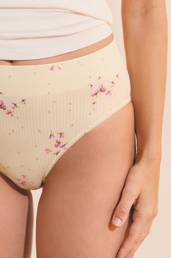 Culotte midi &agrave; motifs;${refinementColor}