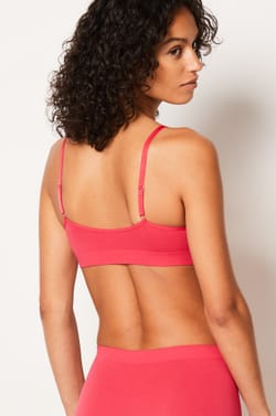 Comfort Cotton Bralette;${refinementColor}
