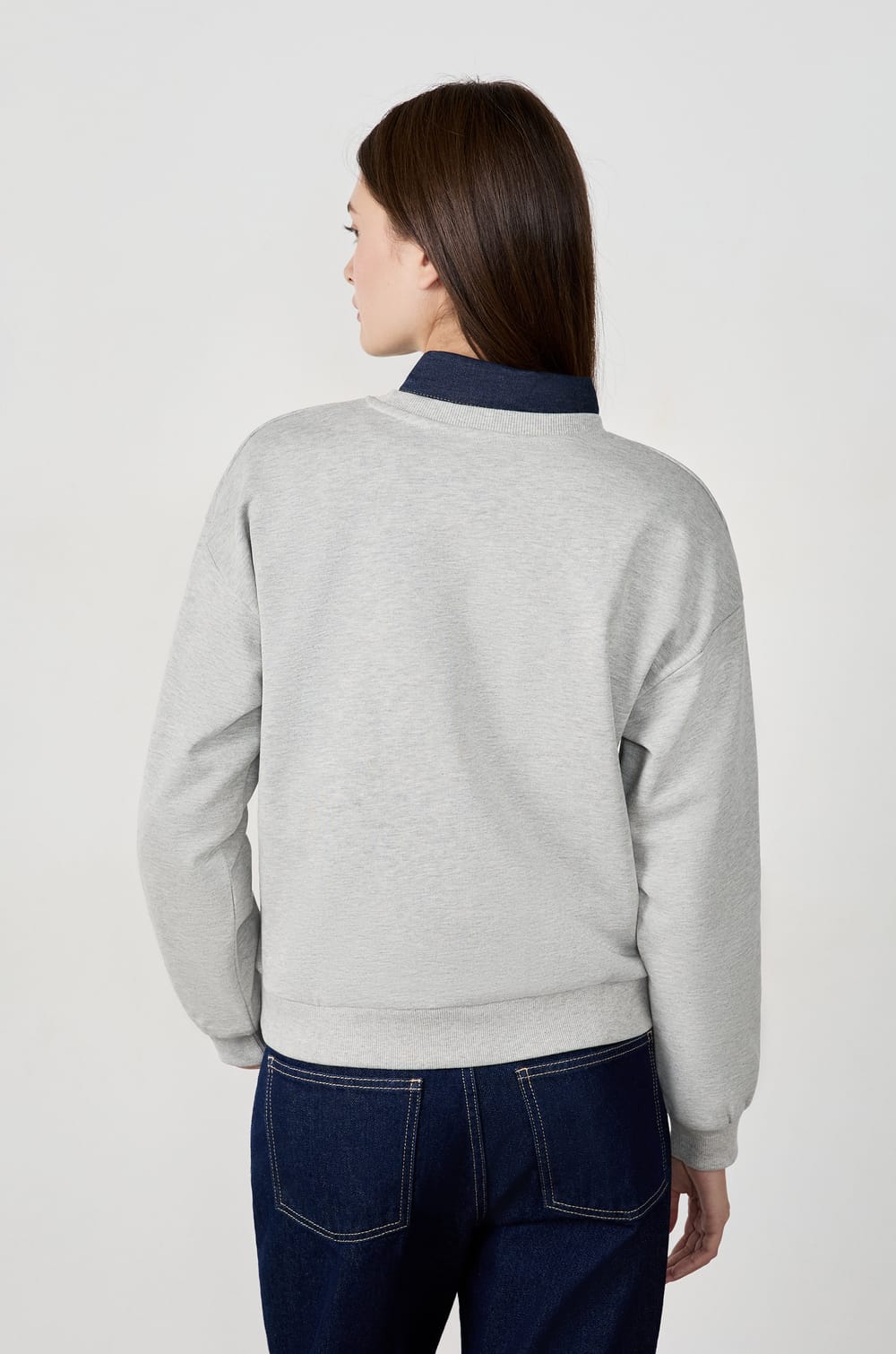 Cotton "California" Sweatshirt;${refinementColor}