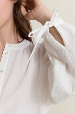 Textured Cotton Shirt;${refinementColor}