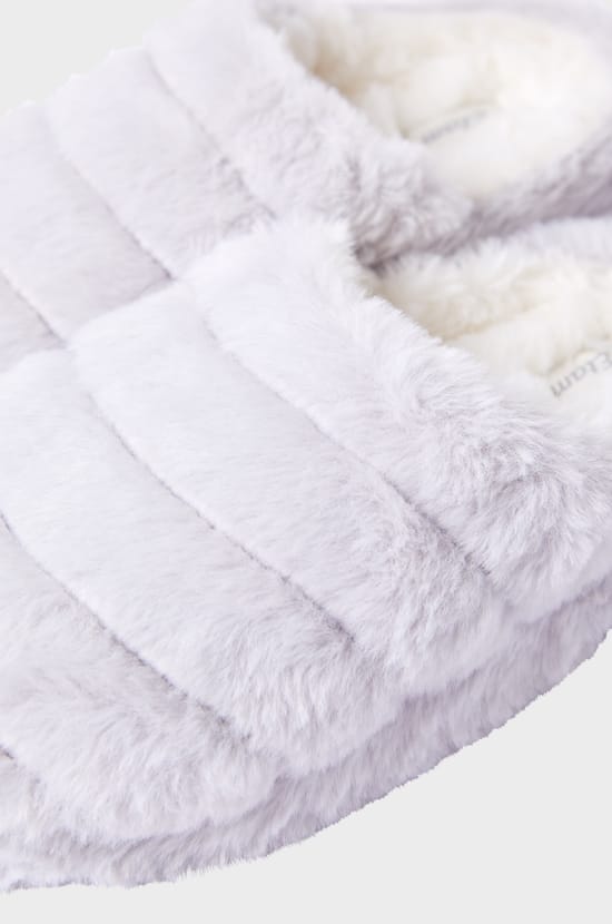 Zapatillas destalonadas de pelo;${refinementColor}