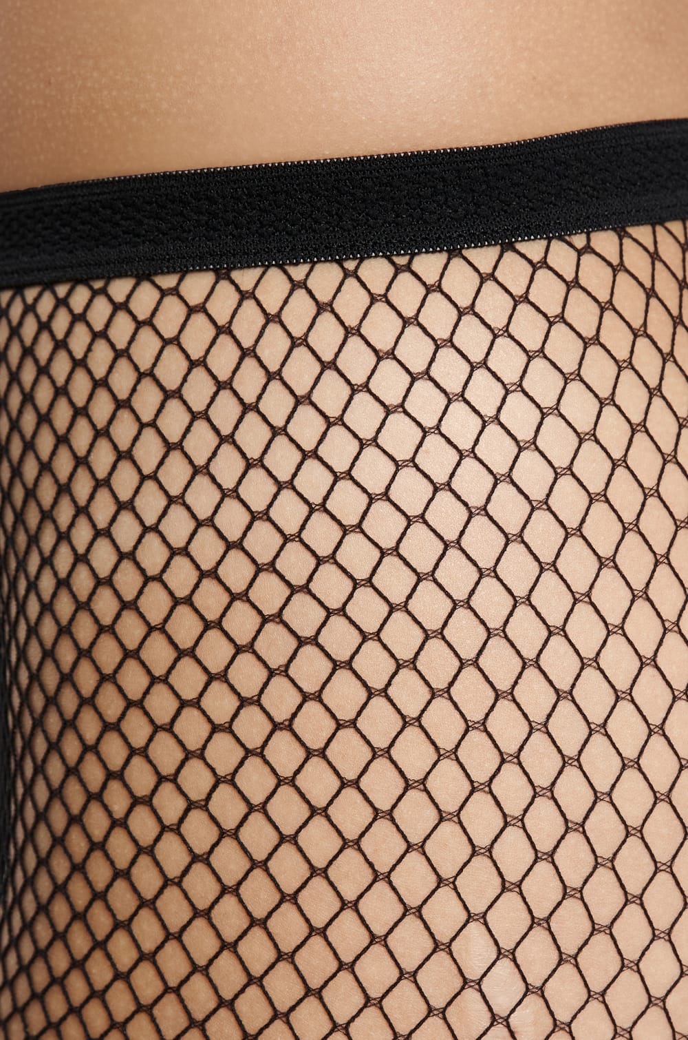 Collant fantaisie transparent - résille;${refinementColor}