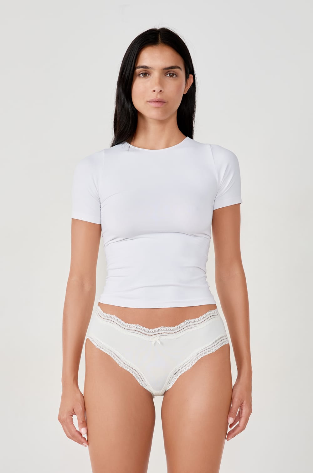 Boyshorts With Lace Details;${refinementColor}