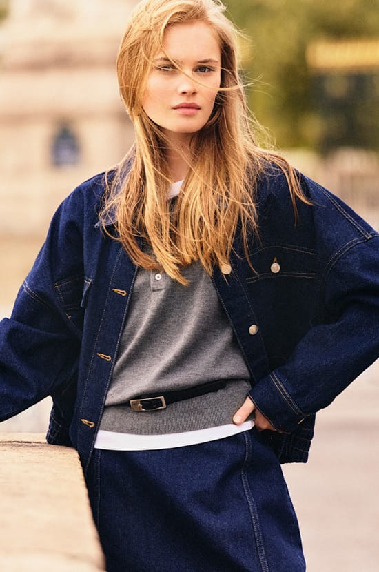 Veste en jean;${refinementColor}